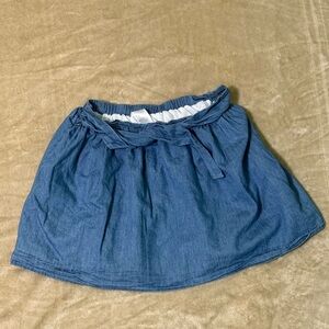 Blue Denim Skirt with Bow Detail girl‎ 10/12